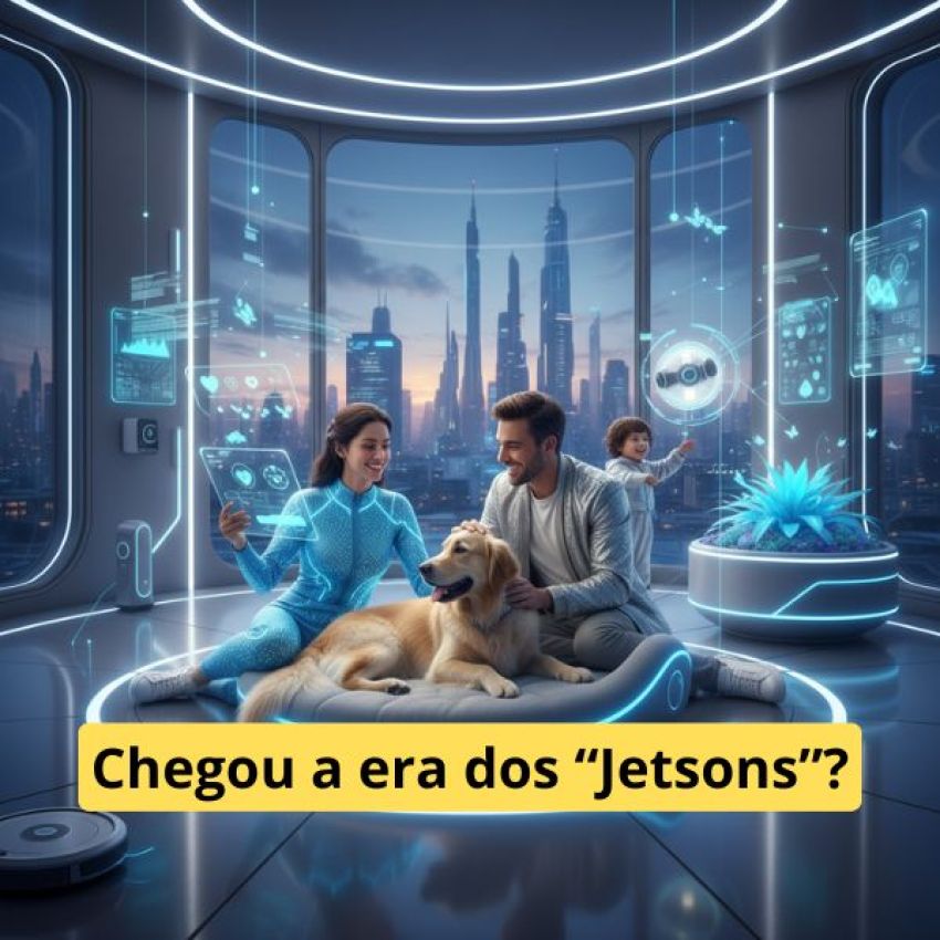 Chegou a Era dos Jetsons para nossos animais - A Tecnologia que Cuida e Conecta.